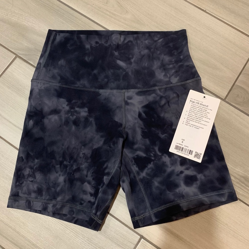 Lululemon Align Short 6” Diamond Dye - Picture 2 of 5